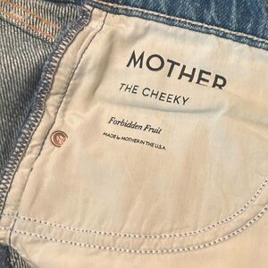 Mother Women's Distressed Jeans The Cheeky in Forbidden Fruit Size 26